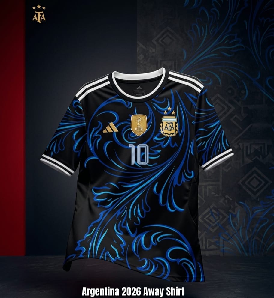 Argentina 2026 Away Jersey – Messi #10 Edition