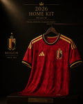 Belgium 2026 Home Jersey  Royal Edition