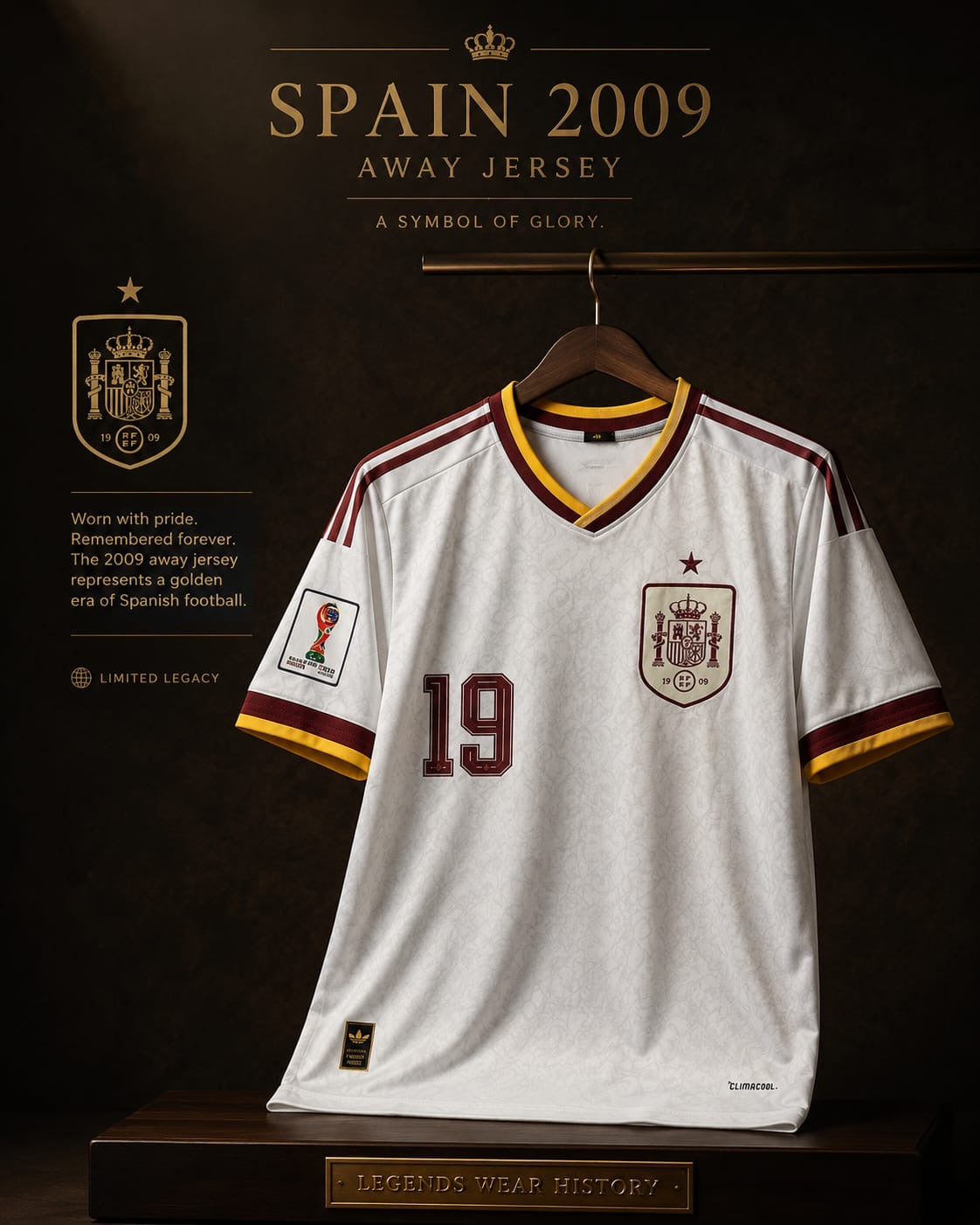 Spain 2026 Away Jersey  Premium Edition
