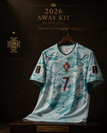 Portugal 2025/26 Away Jersey Ronaldo #7 Edition